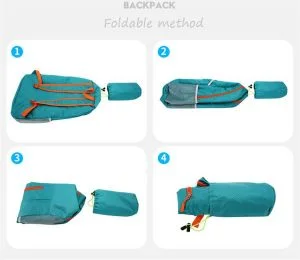 کوله پشتی پارچه ای آکسفورد تاشو ضد آب