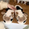 دمپایی حوله ای زنانه مدل گاوی ZYAS-01 - Image 5