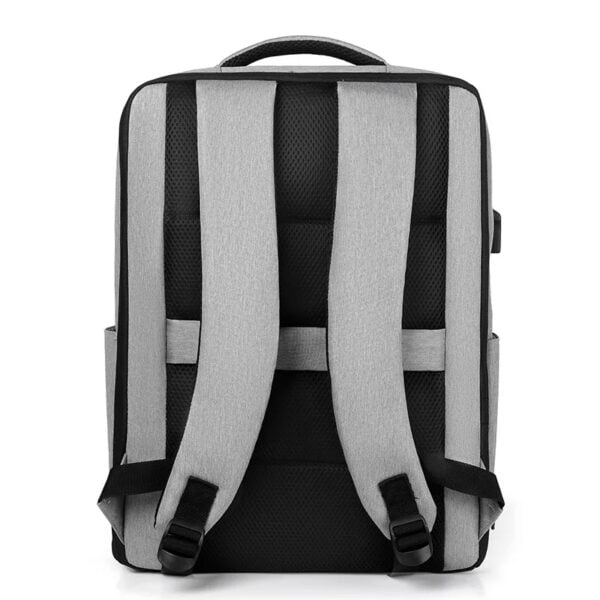 کوله پشتی لپ تاپ بیزینس با کابل USB مدل PZB064 - Image 3