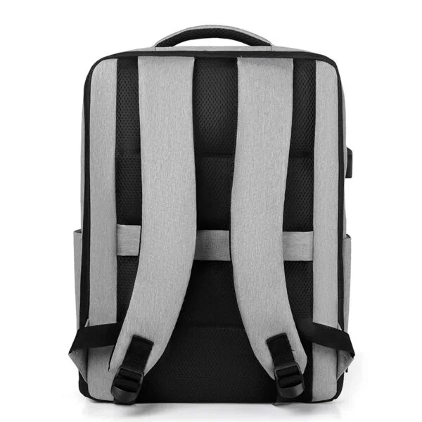 کوله پشتی لپ تاپ بیزینس با کابل USB مدل PZB064 - Image 3