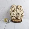 اسلیپر حوله ای پشمی نیکتا مدل لویی - Image 8