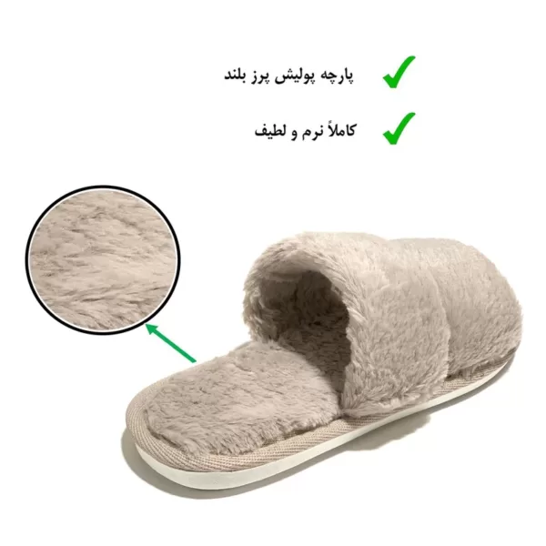 اسلیپر حوله‌ای زنانه برند نیکتا مدل ۲بند - Image 13