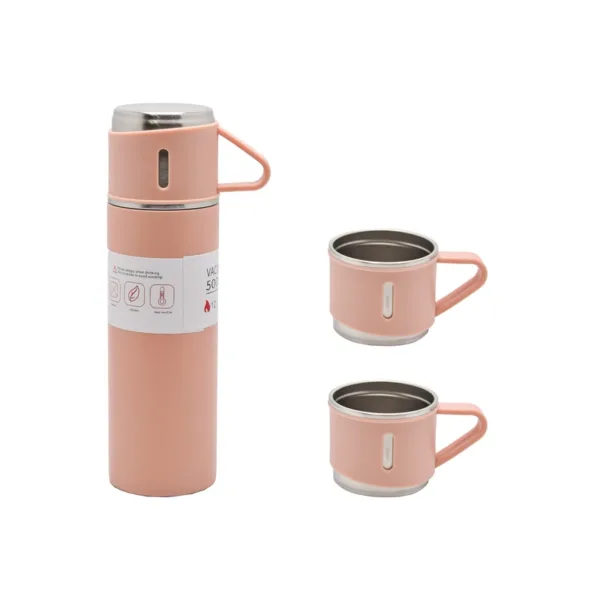 فلاسک و لیوان مدل hot-cold گنجایش 0.5 لیتر بسته 3 عددی - Image 8