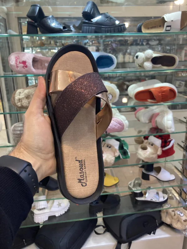 صندل طبی زنانه مسعود مدل شبرنگ