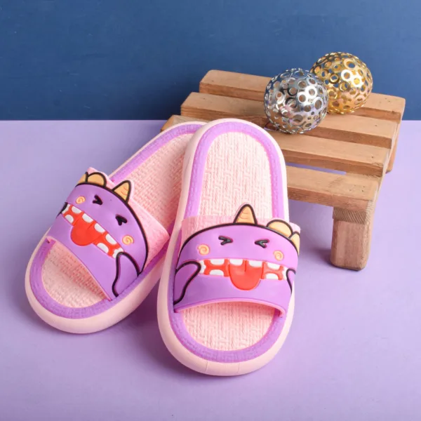 دمپایی پسرانه مدل بابی کد pink - Image 3