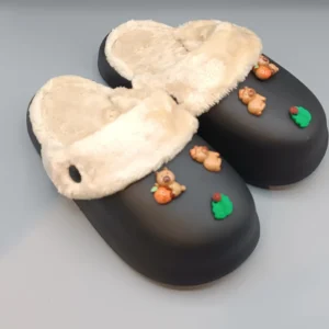 اسلیپر حوله ای زنانه مدل کریسمس