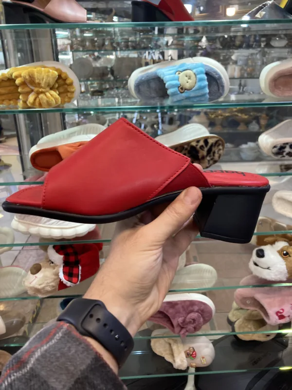 صندل مجلسی مدل هپی رنگ قرمز - Image 2