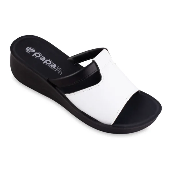 صندل طبی زنانه پاپا مدل آنا white