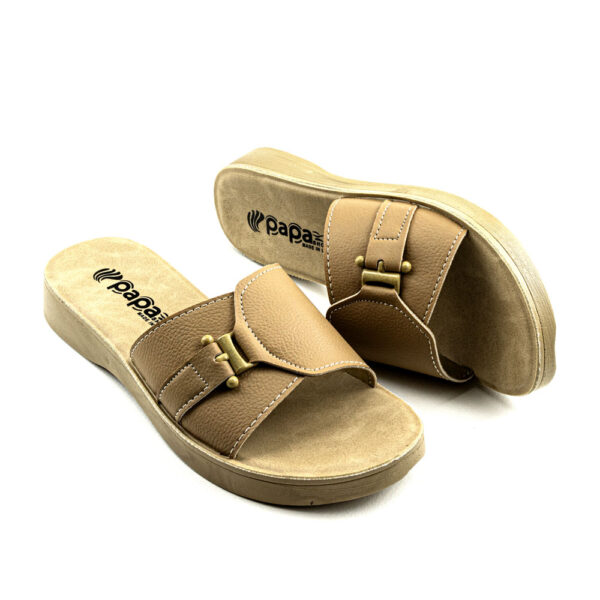 صندل طبی زنانه پاپا مدل آوین brown - Image 4
