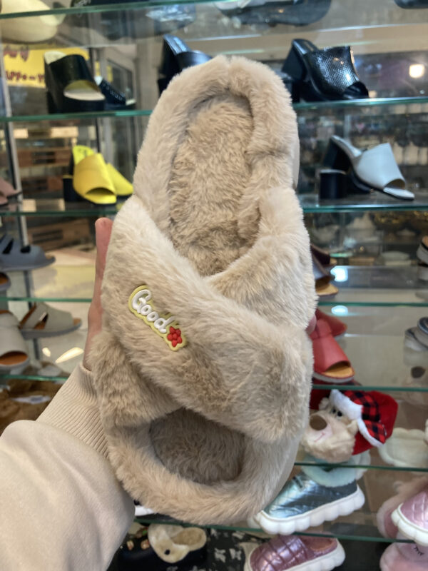 اسلیپر حوله ای زنانه مدل Good-nescafe - Image 3