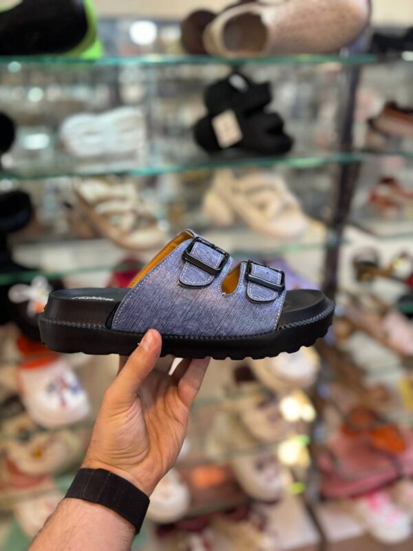 دمپایی زنانه کمربندی blue-black - Image 3