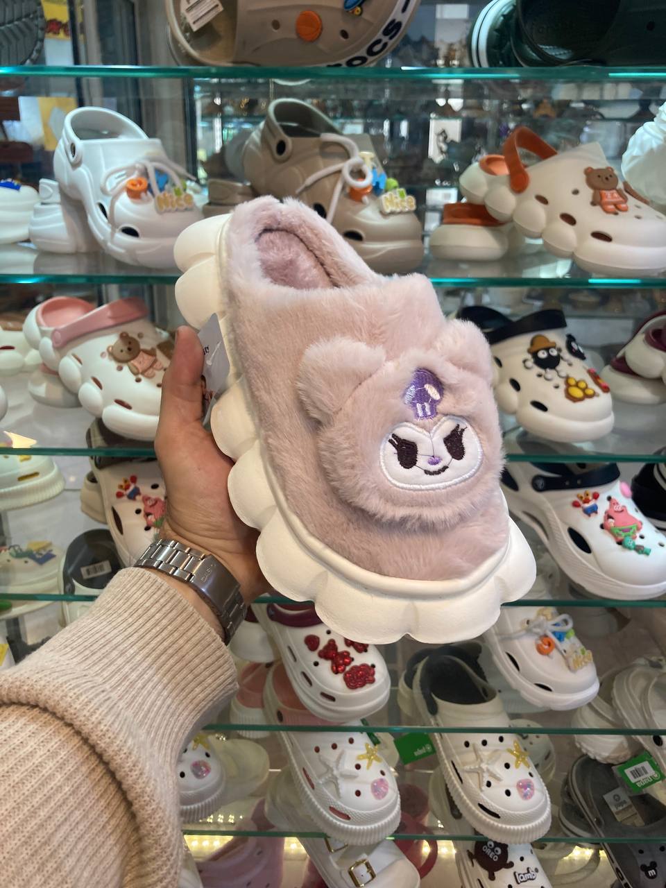 دمپایی زنانه مدل کرومی پولیشی - Image 2