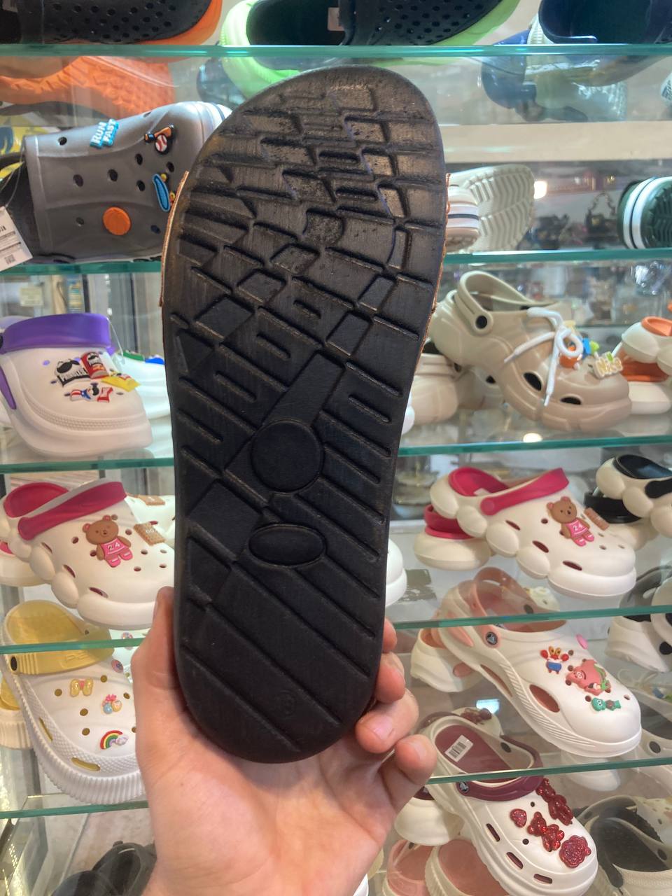 صندل طبی مردانه نیکتا مدل 5015-1 کرم - Image 3