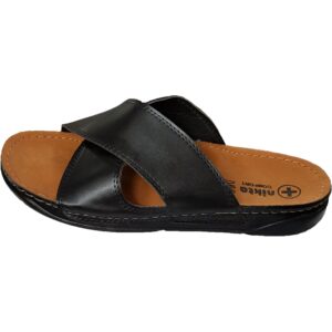 صندل ضربدری مردانه نیکتا مدل L-20308 مشکی