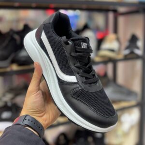 کتانی مدل ونس 106 مشکی سفید سایز زنانه و مردانه