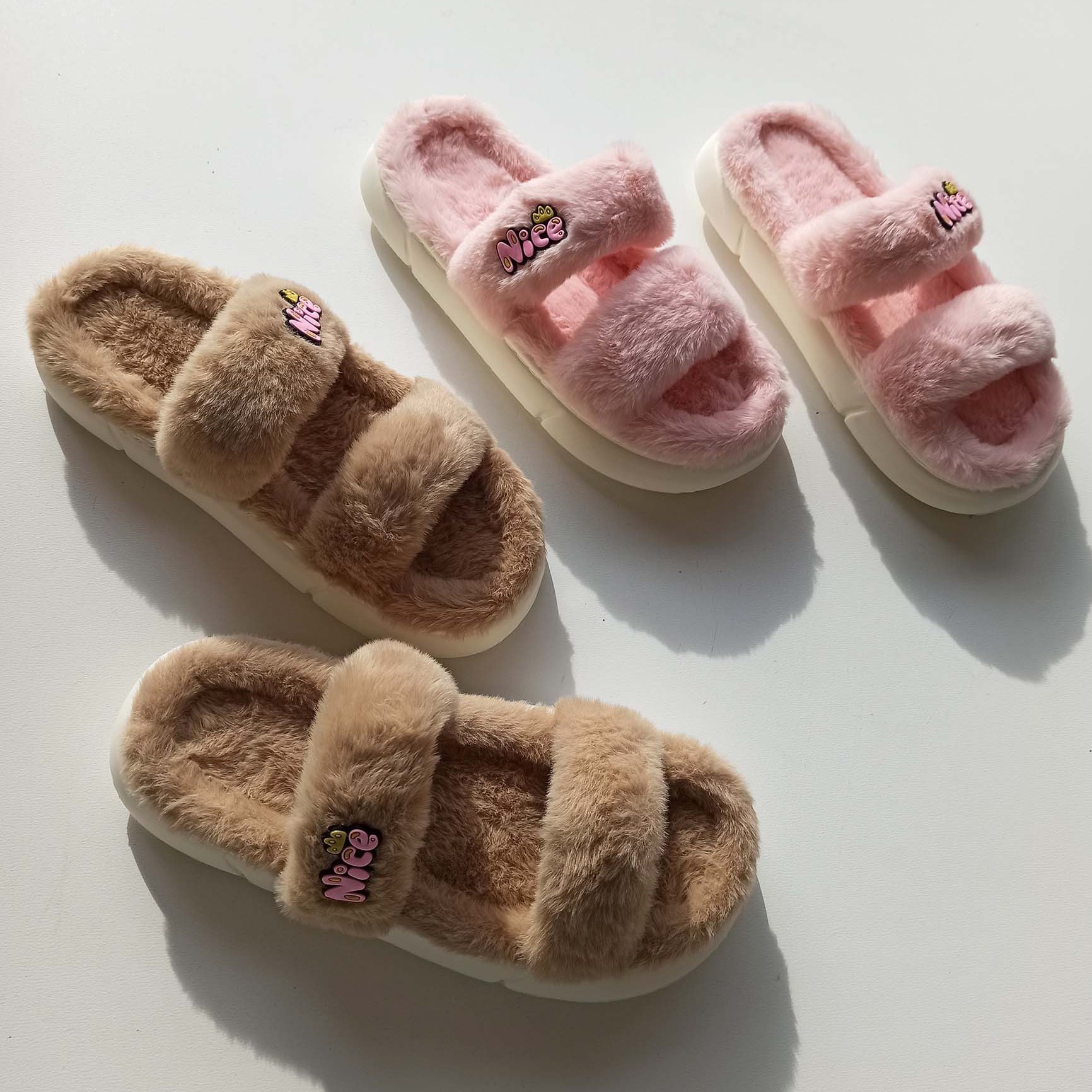 دمپایی پولیشی زنانه دوبند مدل نایس - Image 4