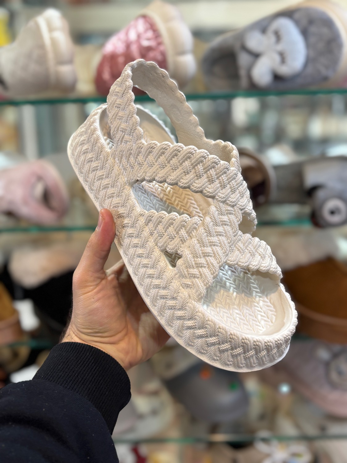 صندل زنانه مدل ساحلی مدل حصیری - Image 9