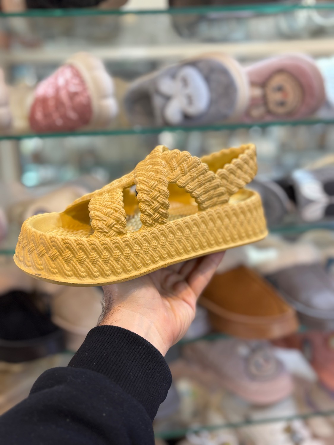 صندل زنانه مدل ساحلی مدل حصیری - Image 5