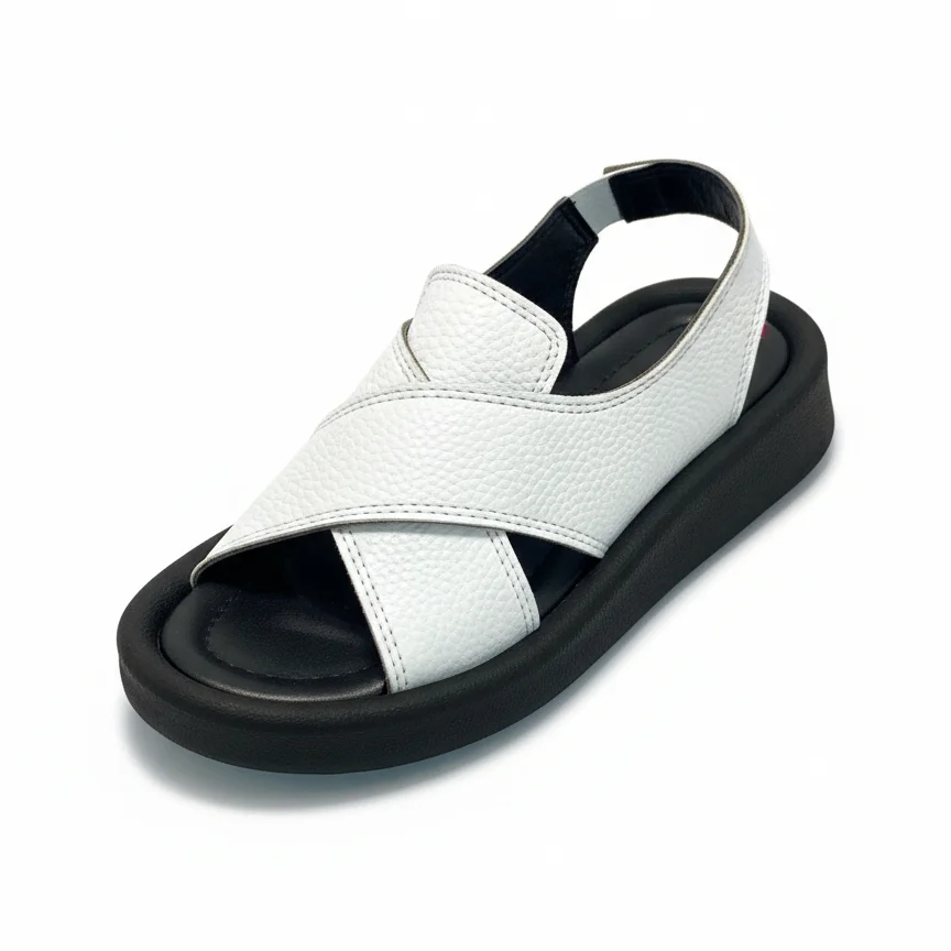 صندل رکابدار زنانه نیکتا white